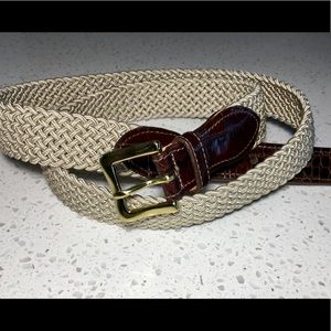 Martin Dingman Braided Elastic Belt